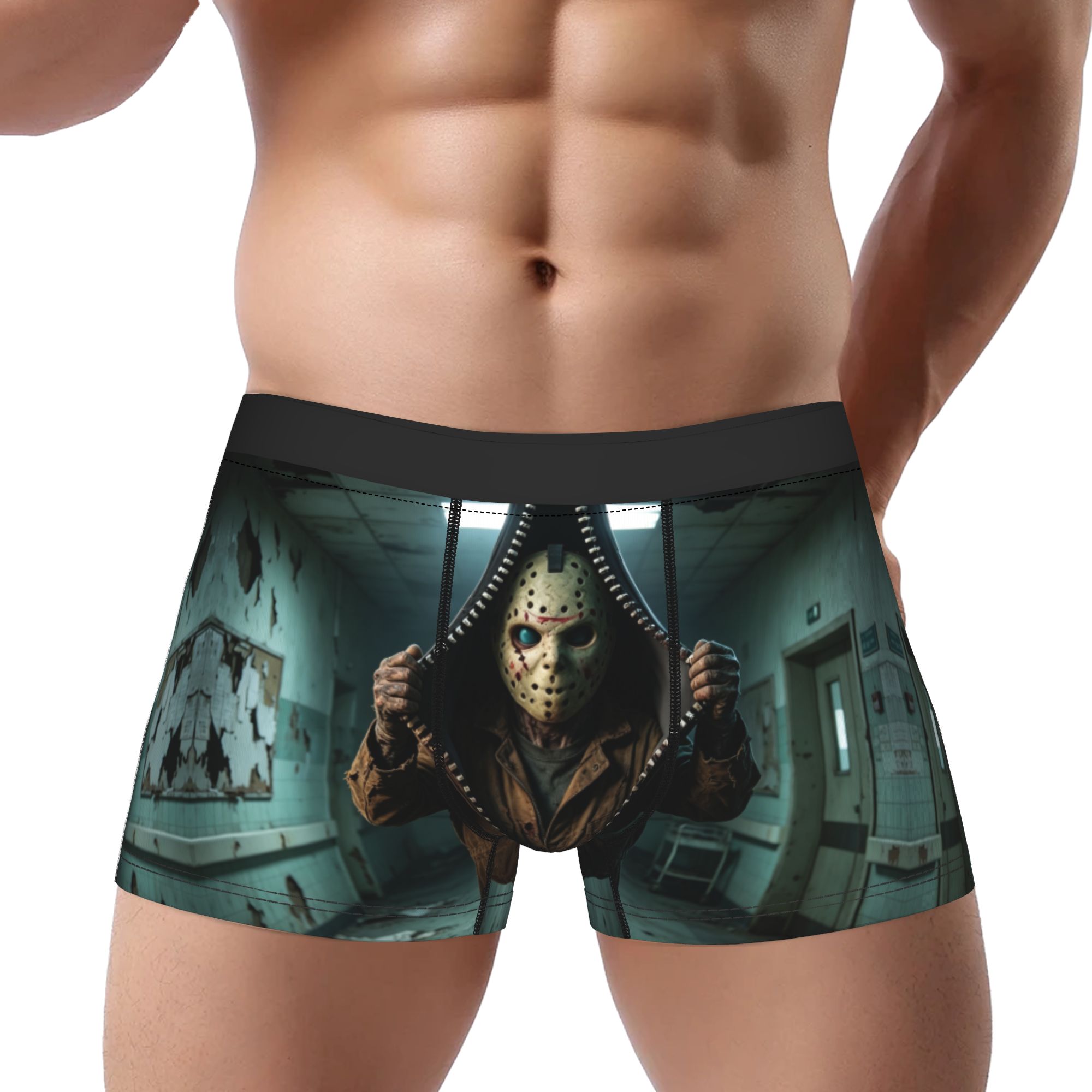 Boyshort Underwear - Funny and scary cartoon character 3D