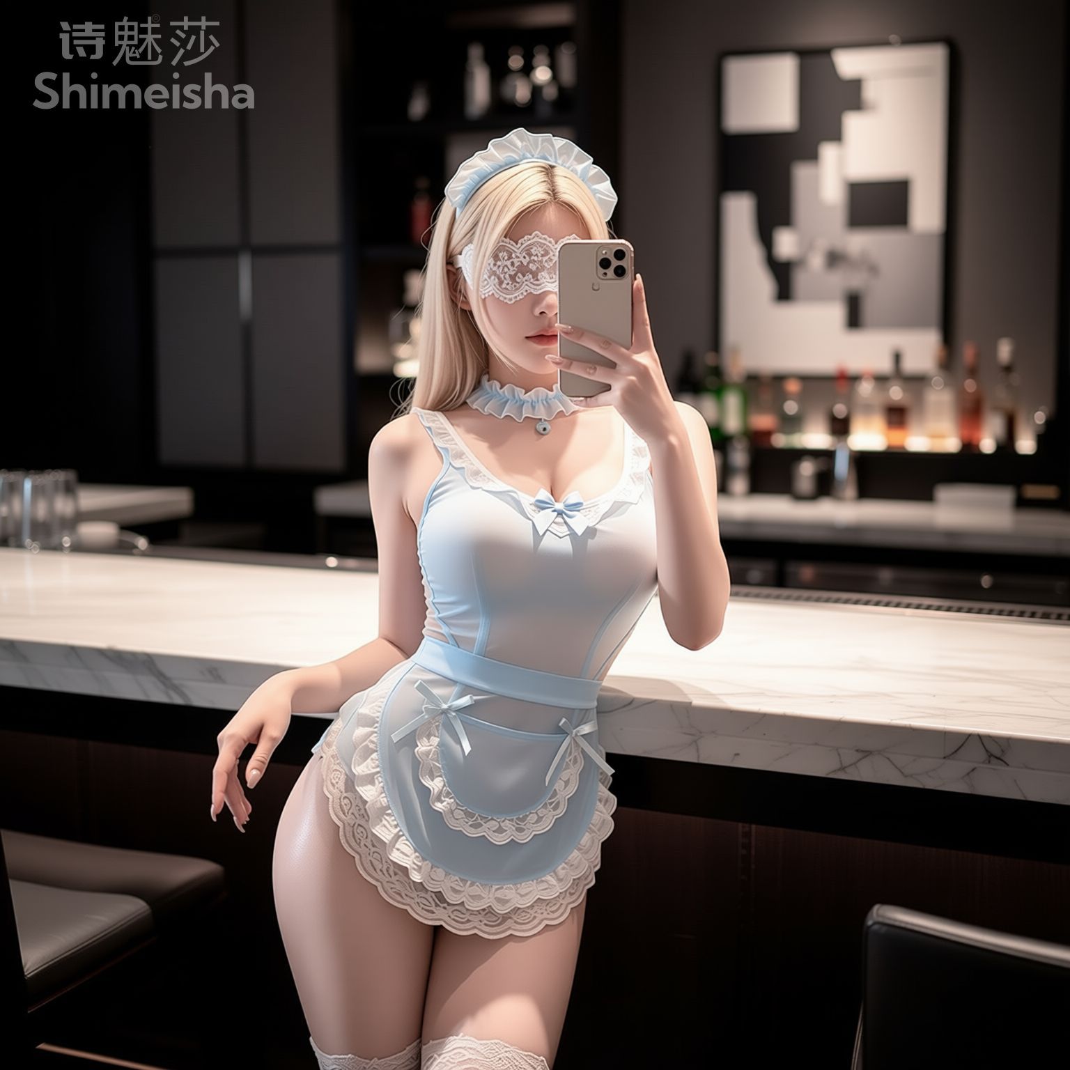 jimiko For Blue White Lace Ted - Lace Teddy Lingerie recension och pris