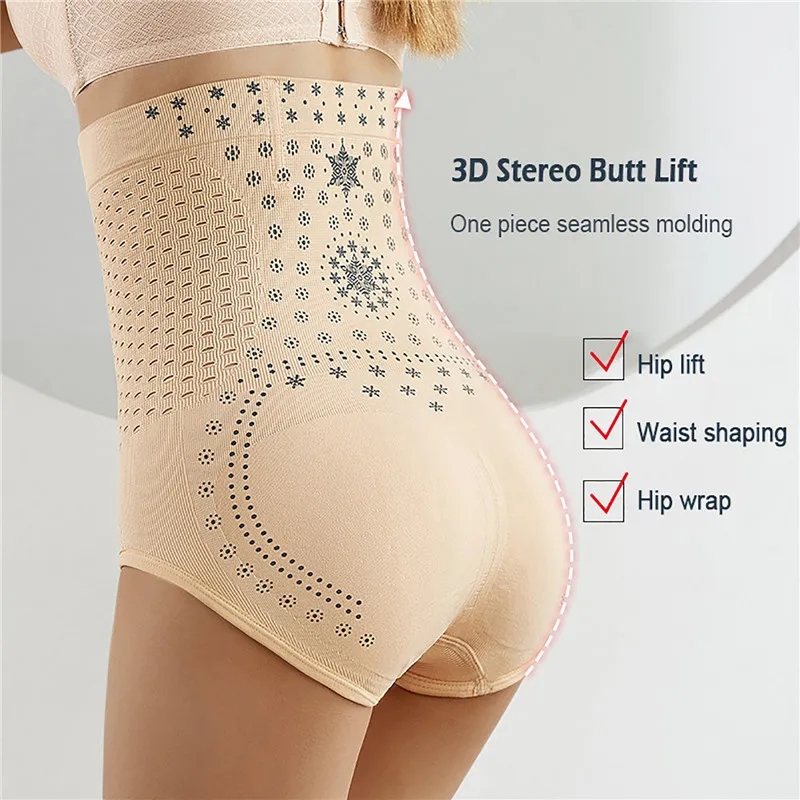 3pcs Women High Waist Compress - Seamless Underwear Women recension och pris