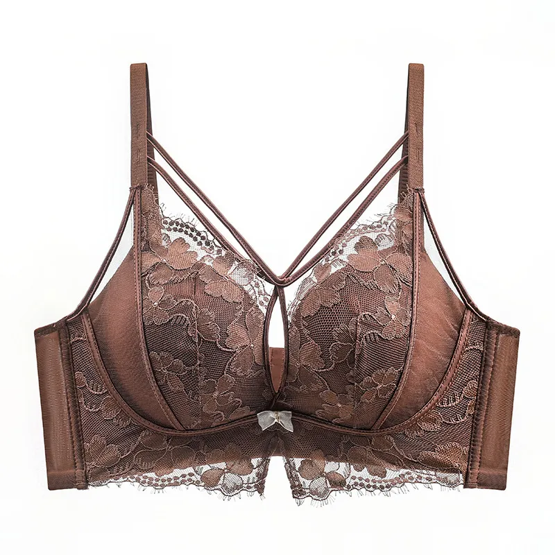Women Thick Padded Wireless Pu - Push Up Bra Padded recension och pris