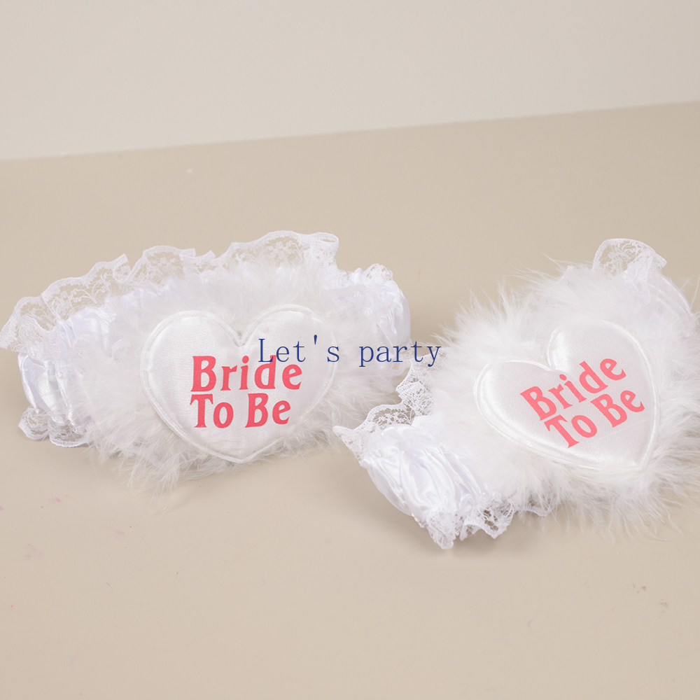 1Pcs Sexy Lace Bride To Be Gar - Garter Belt Set recension och pris