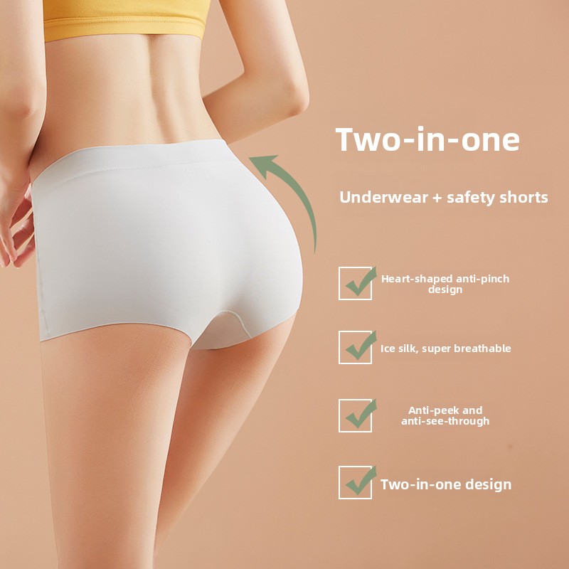Women's 2-in-1 Seamless Boysho - Boyshort Underwear recension och pris
